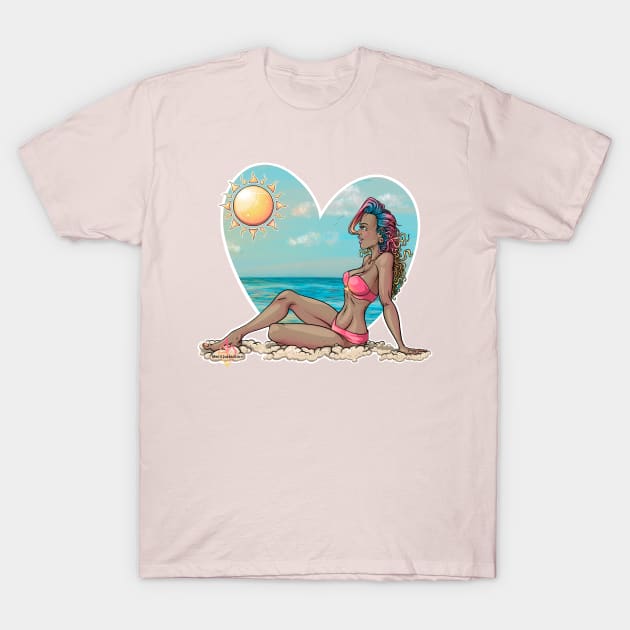 Ocean view T-Shirt by Mei.illustration